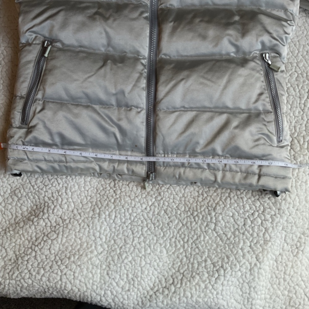 Vintage Bebe Silver Down Puffer Jacket - image 5